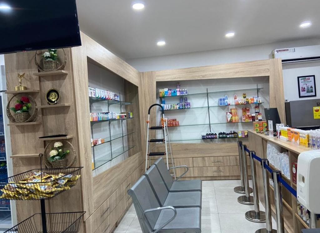 Pharmacy Fit-Out — Tech1 Wood Works Accra